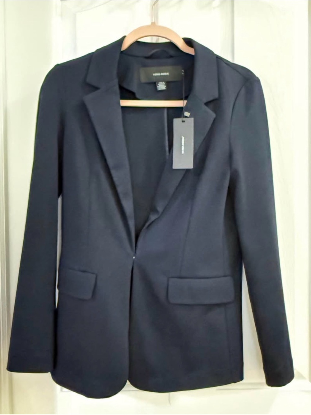 Vero Moda Dark Navy Single-Button Blazer
